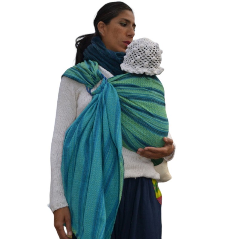 Rebozo para bebé Bandolera Zhuub  - 4