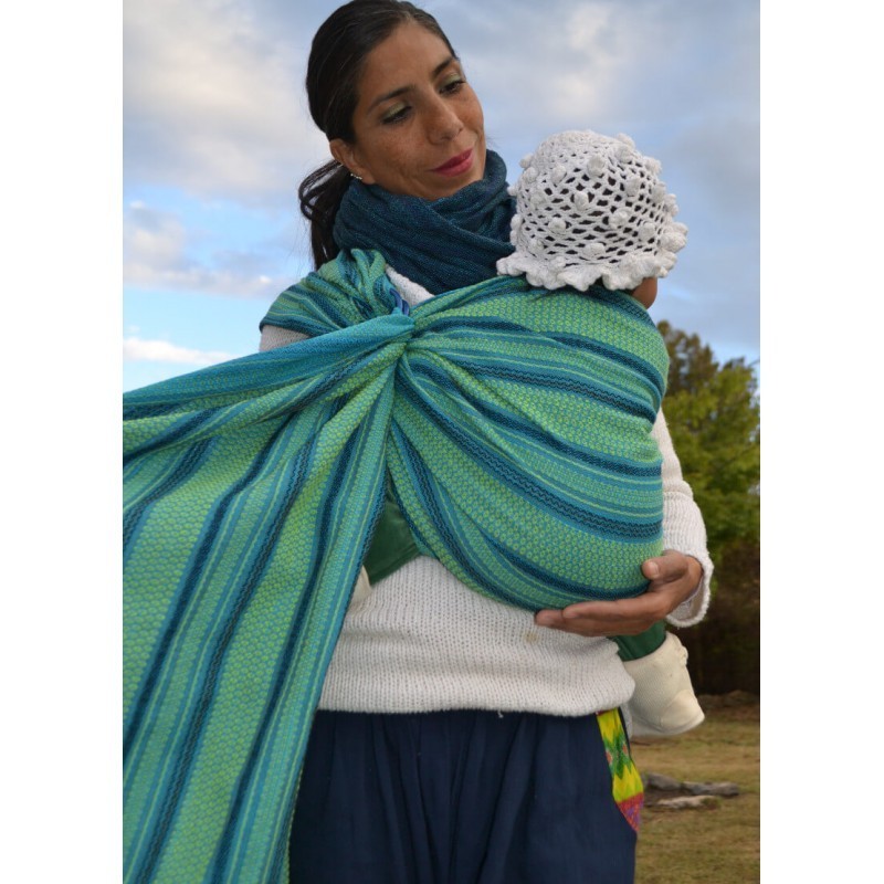 Rebozo para bebé Bandolera Zhuub  - 9