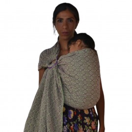Rebozo para bebé Bandolera Nochebuena  - 2