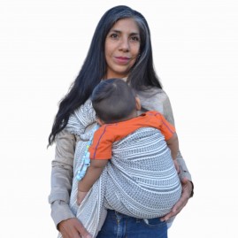 Rebozo para bebé Bandolera Zhuub  - 17