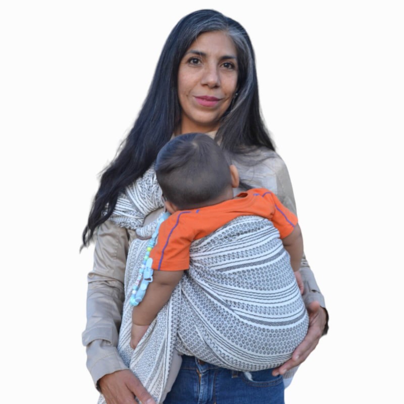 Rebozo para bebé Bandolera Zhuub  - 17