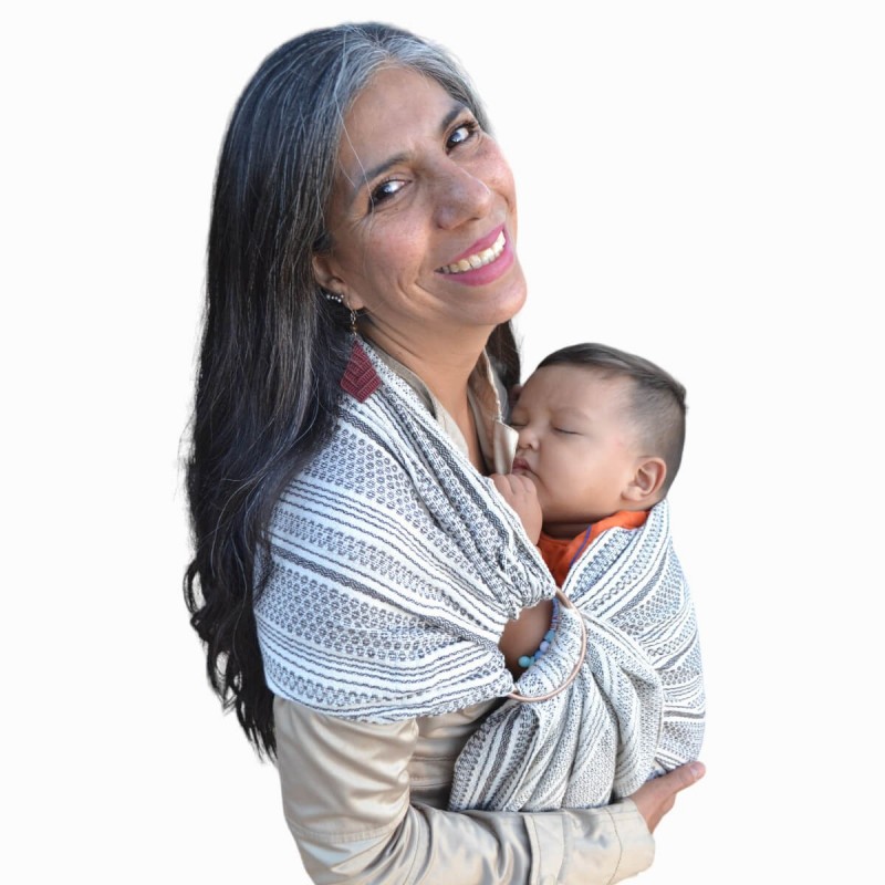 Rebozo para bebé Bandolera Zhuub  - 19