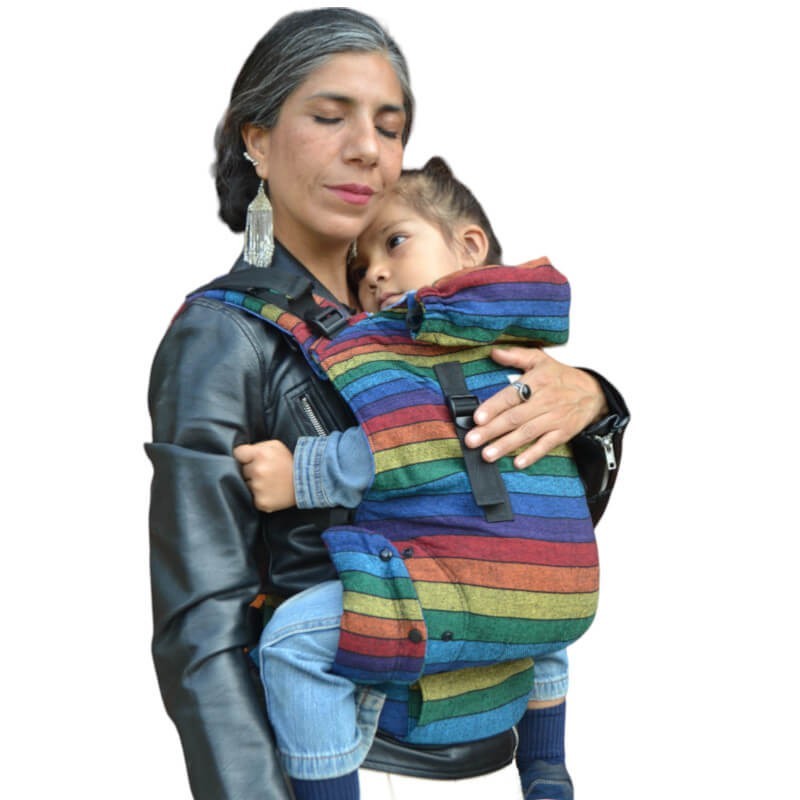Mochila Ergonómica Mochila Evolutiva Tafetán  - 11