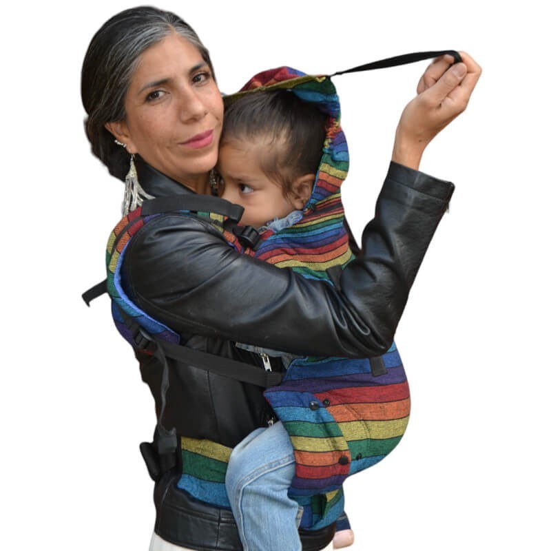 Mochila Ergonómica Mochila Evolutiva Tafetán  - 13