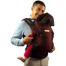 Mochila para bebes Nochebuena. Hermosa mochila ergonomica