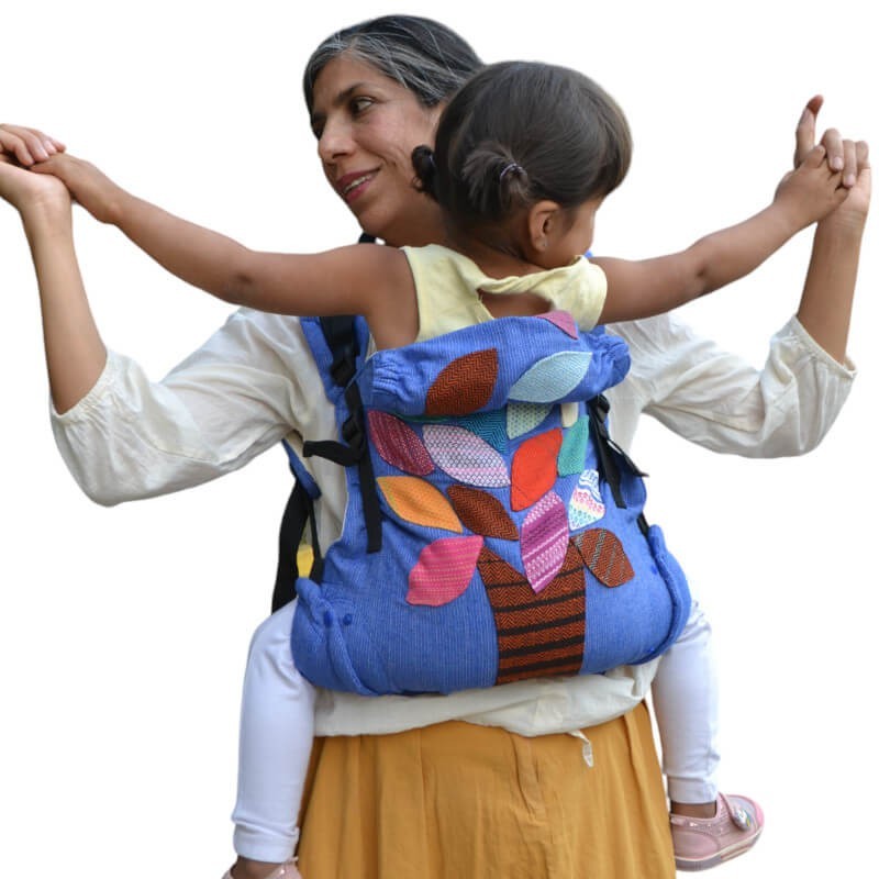 Mochila Ergonómica Mochila Evolutiva Bordada  - 3