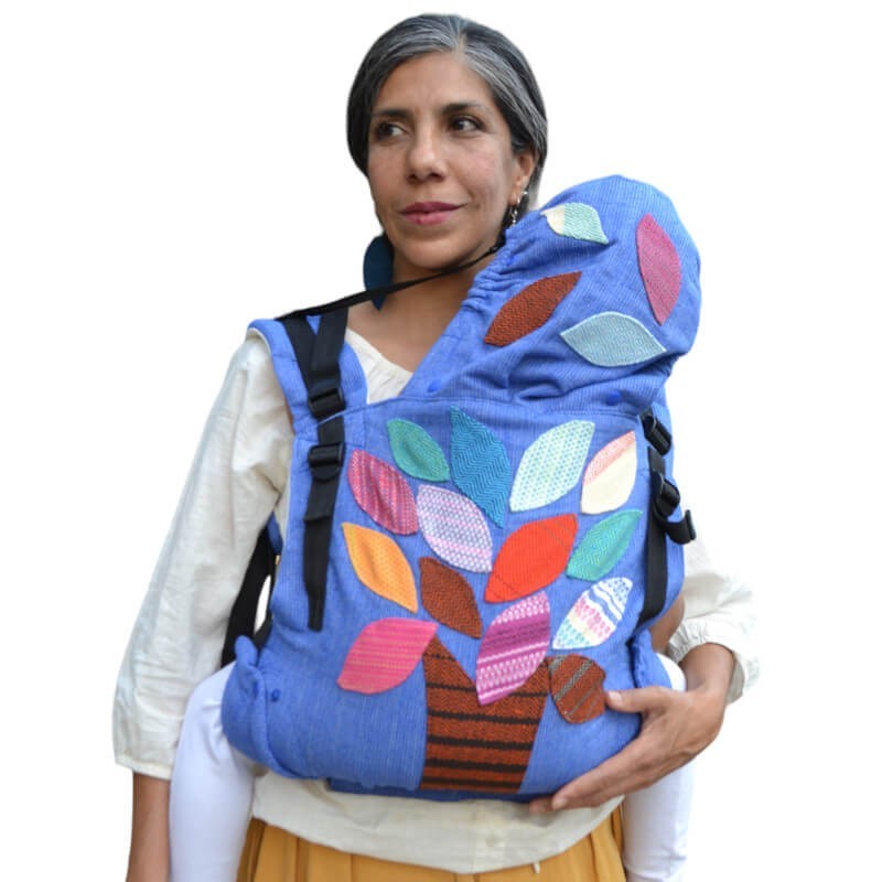 Mochila Ergonómica Mochila Evolutiva Bordada  - 4