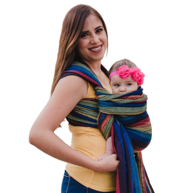 Fular para bebés Esencia de Indajani Portabebés 100% algodón