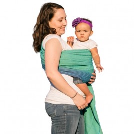 Rebozo para bebé Bandolera Espiguilla  - 12