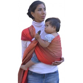 Rebozo para bebé Bandolera Espiguilla  - 14
