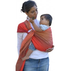 Rebozo para bebé Bandolera Espiguilla  - 15
