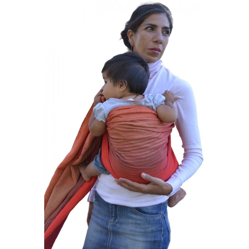 Rebozo para bebé Bandolera Espiguilla  - 16